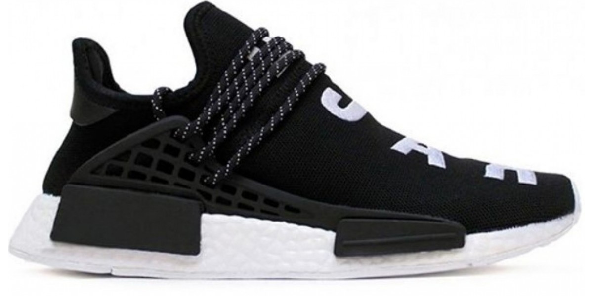 pharrell williams x adidas nmd human race black